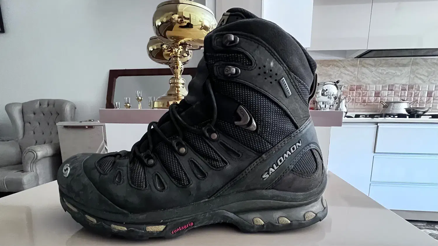 نیم پوت اصلی سالمون|کیف، کفش، کمربند|بوکان, |دیوار