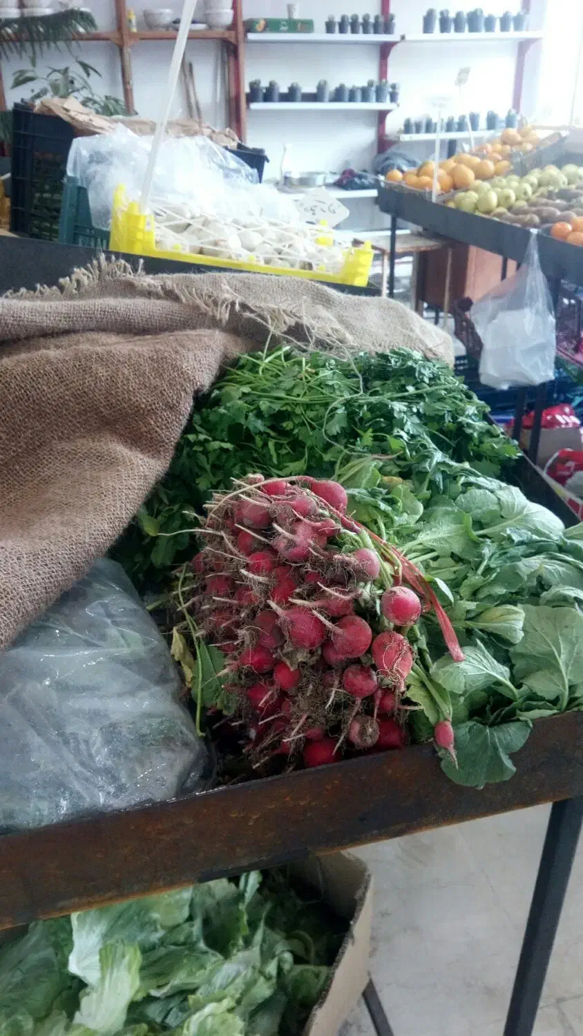 سبزی و میوه|خوردنی و آشامیدنی|کاشان, میدان کهنه|دیوار