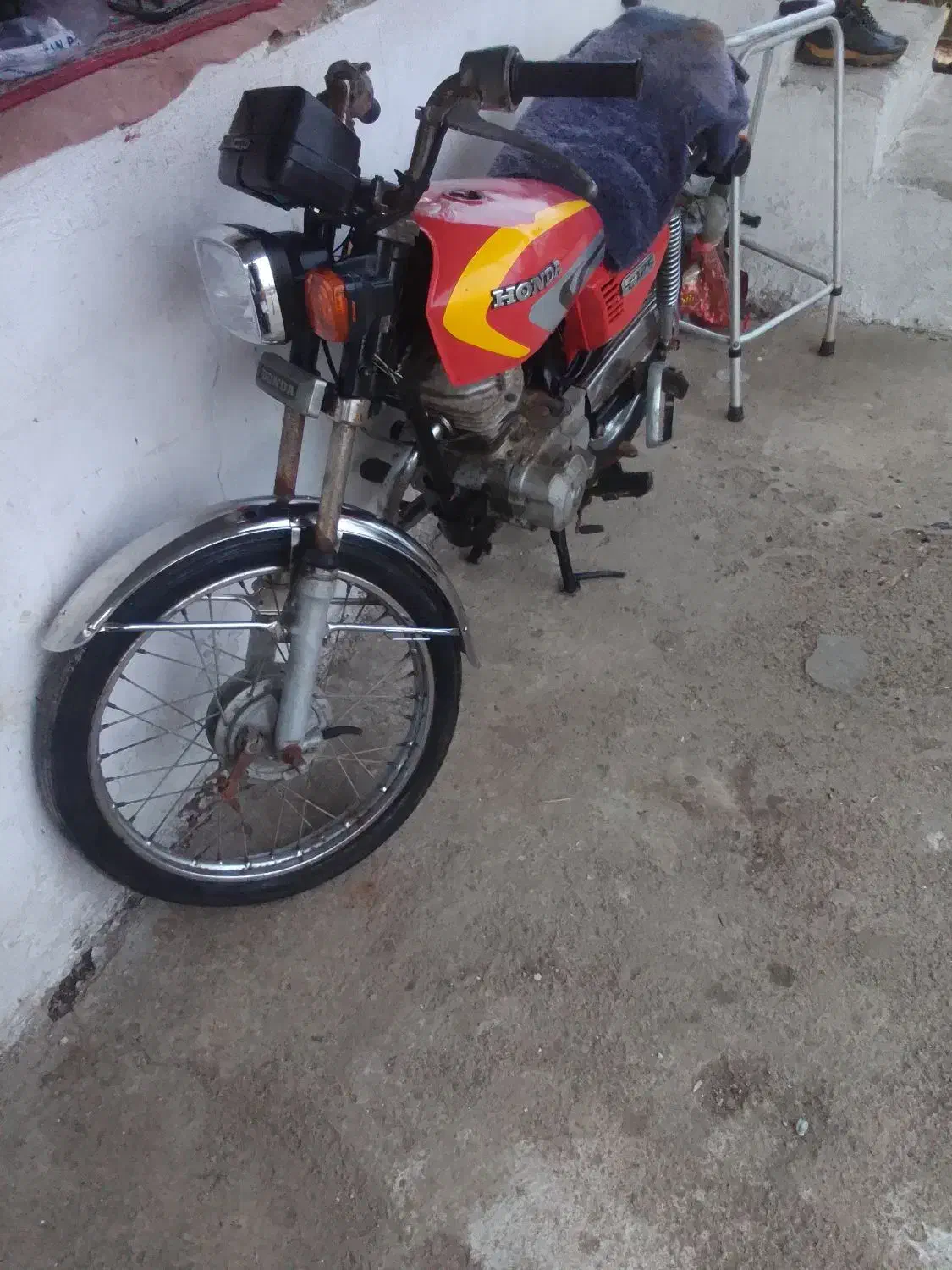 هندا مزایده ای 125پنج دنده|موتورسیکلت|فومن, |دیوار