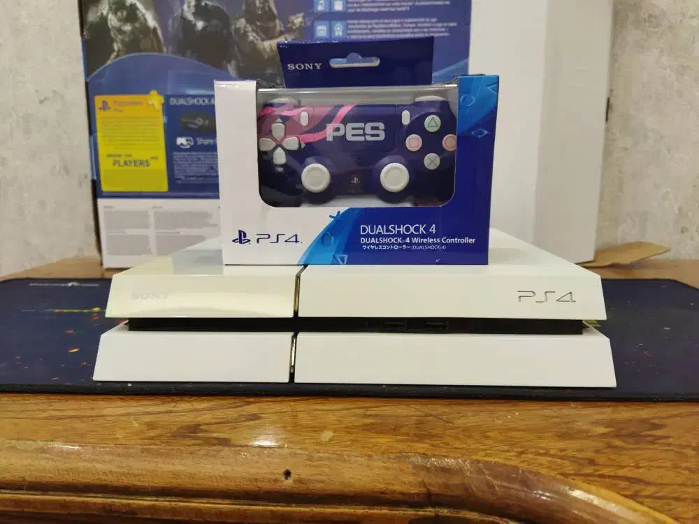 PS4 Fat 500 + Full Game|کنسول، بازی ویدئویی و آنلاین|تبریز, |دیوار