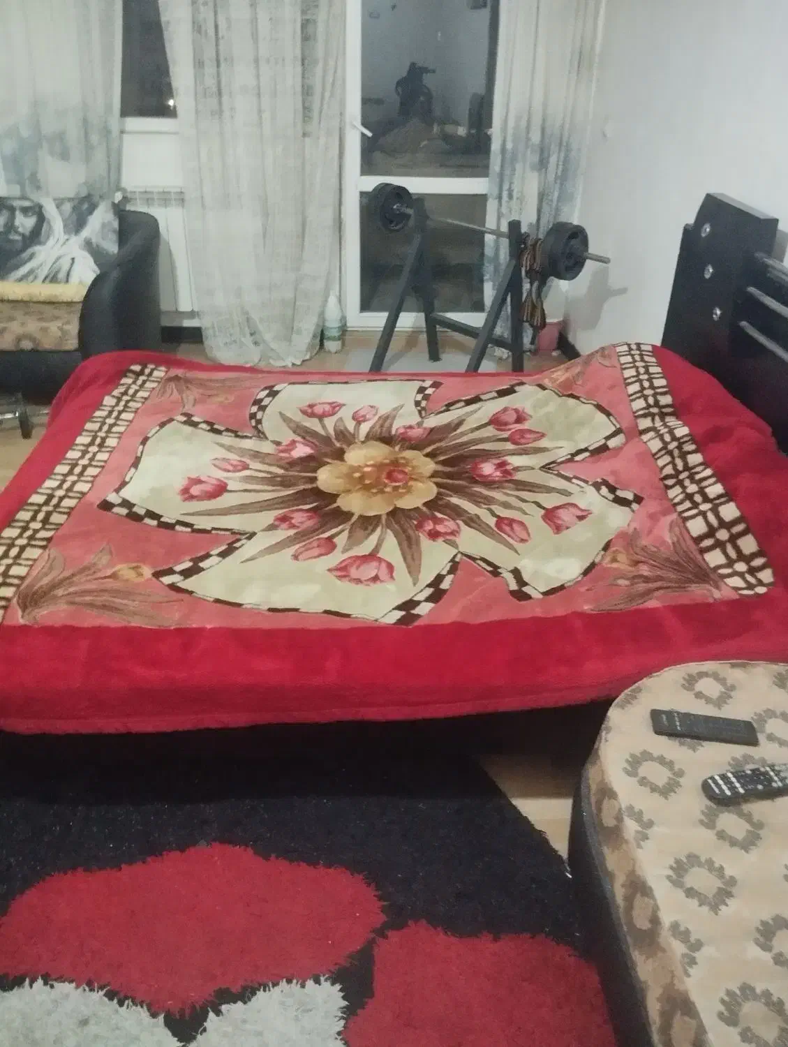 تخت خواب 2 نفره ب همراه تشک خوشخواب مارک رویال 2نف|مبلمان خانگی و میز عسلی|پاکدشت, شهرک امام رضا|دیوار