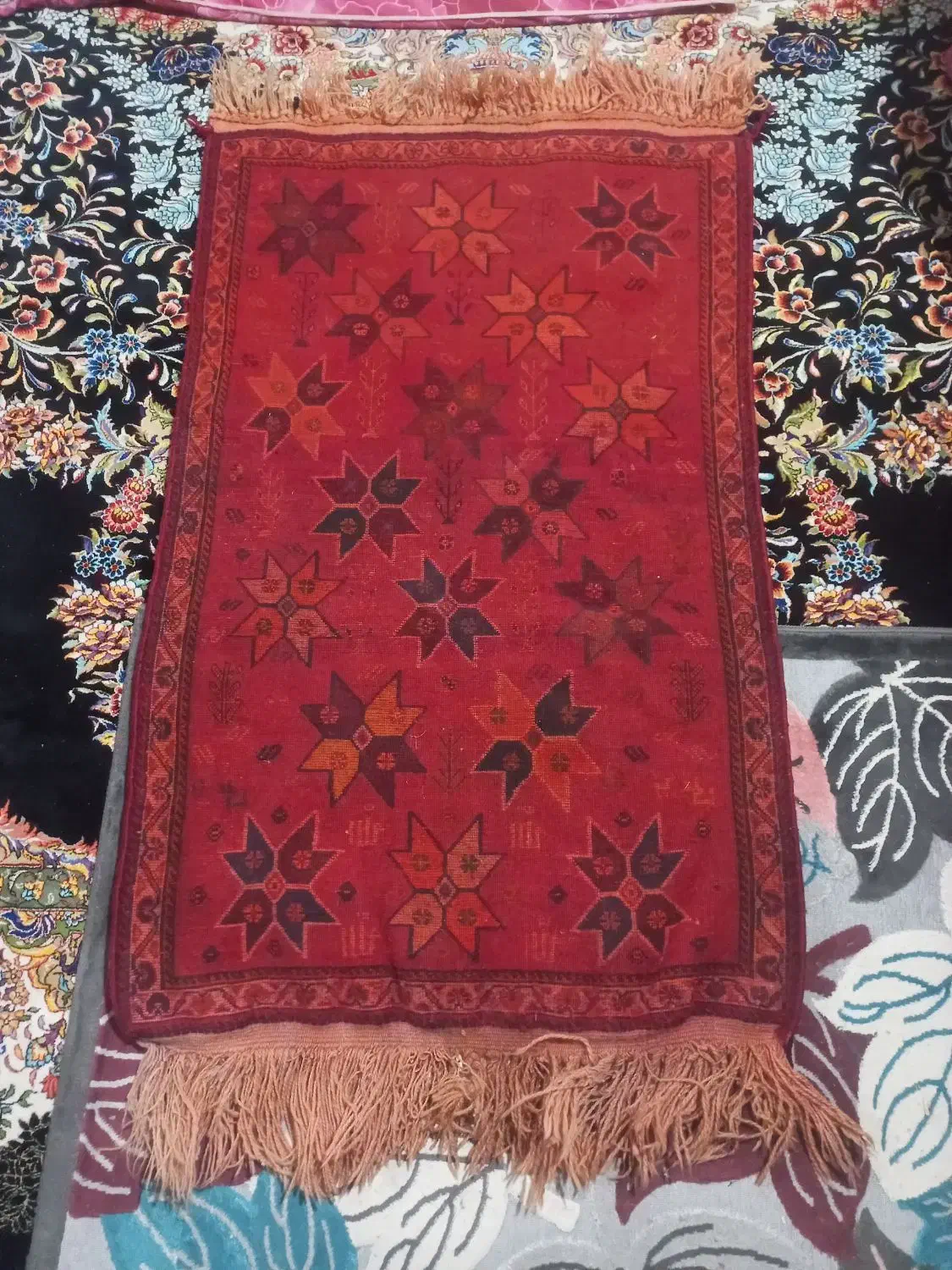 قالیچه|گلیم، جاجیم، گبه|قوچان, |دیوار