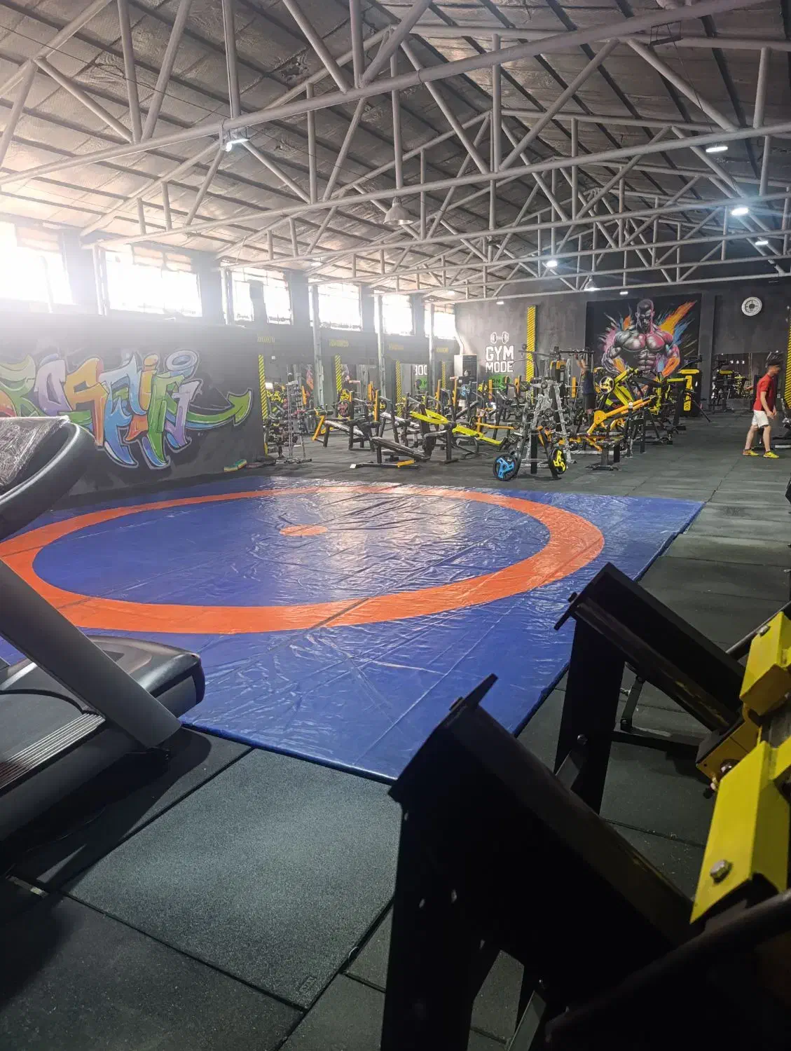 فروش تشک کشتی 7*7 سالم بدون‌پارگی|تجهیزات ورزشی|شهرکرد, |دیوار