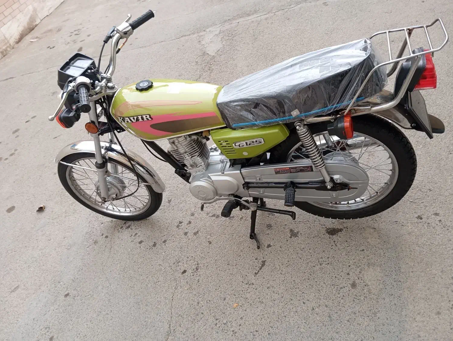 موتور هوندا مزایده مدل 1387 در حد صفر|موتورسیکلت|اصفهان, کارلادان|دیوار