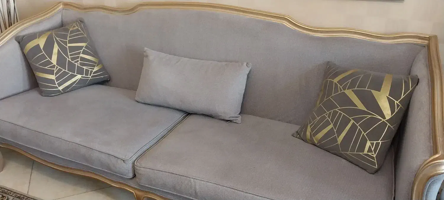 نیم ست کوئین در سالم وتمیز|مبلمان خانگی و میز عسلی|کرج, کوی امامیه|دیوار