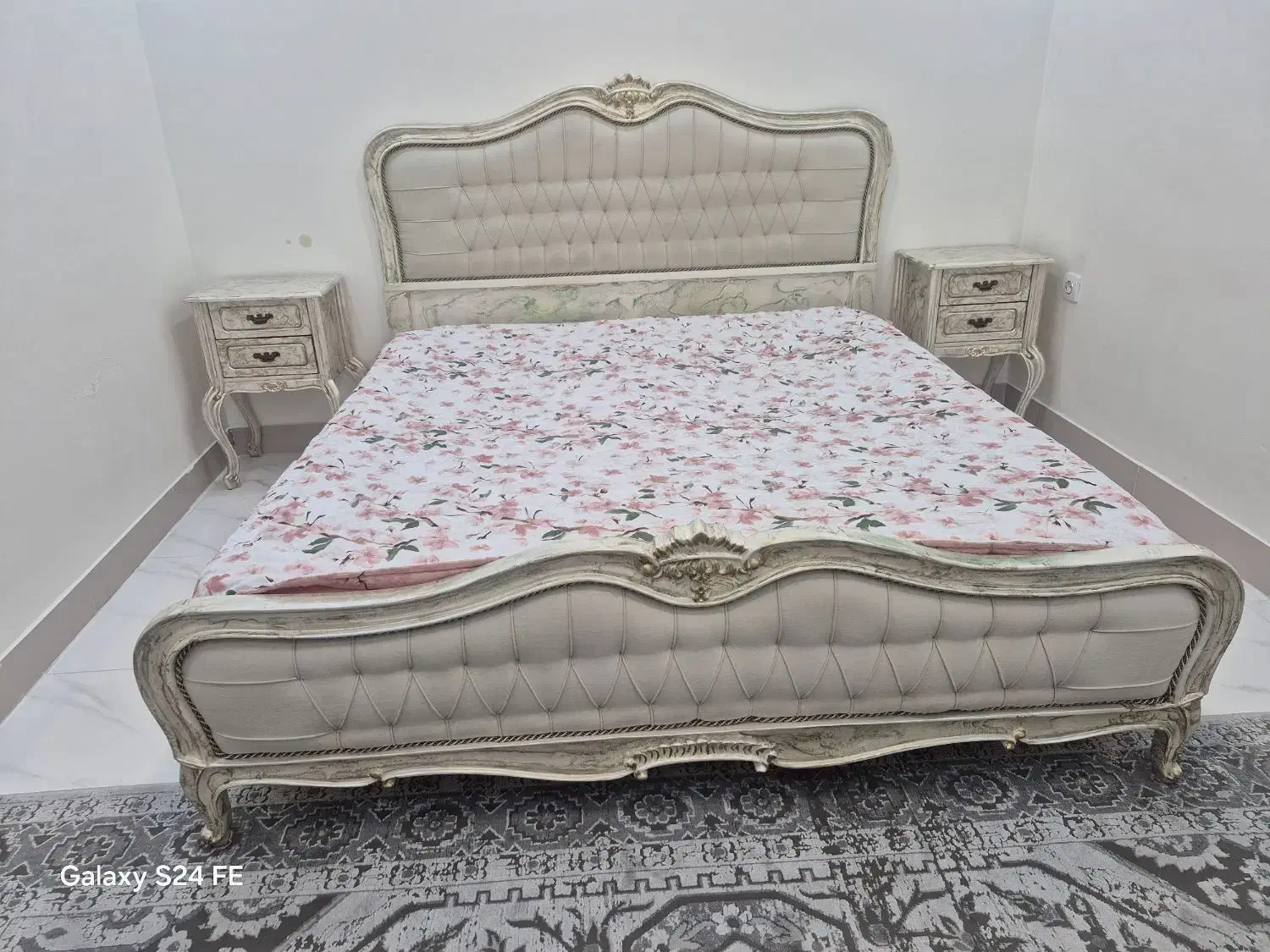 تخت خواب سرویس خواب تمام چوب راش|تخت و سرویس خواب|دورود, |دیوار