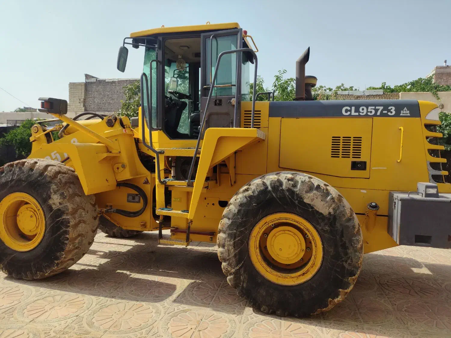 لودر دلتا 957|خودرو سنگین|ابریشم, |دیوار