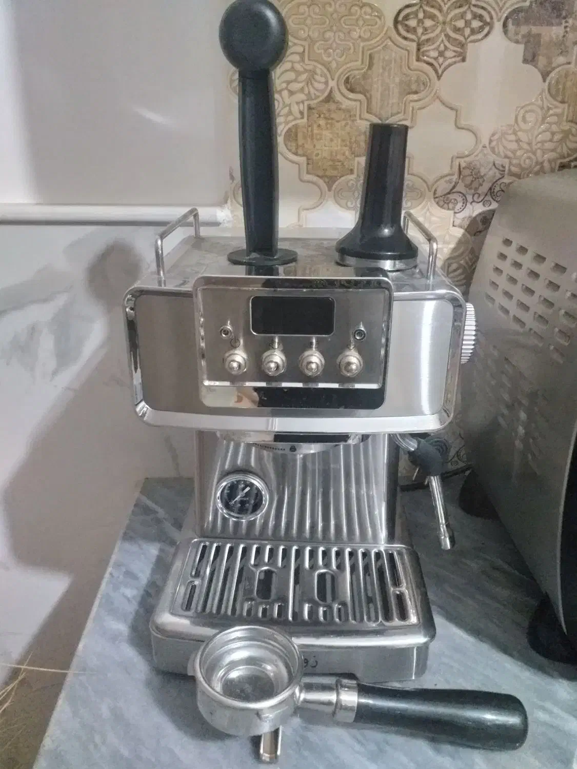 دستگاه نیمه صنعتی اسپرسو ساز زولینگن در حد نو نو|سماور، چای‌ساز، قهوه‌ساز|قم, نیروگاه|دیوار