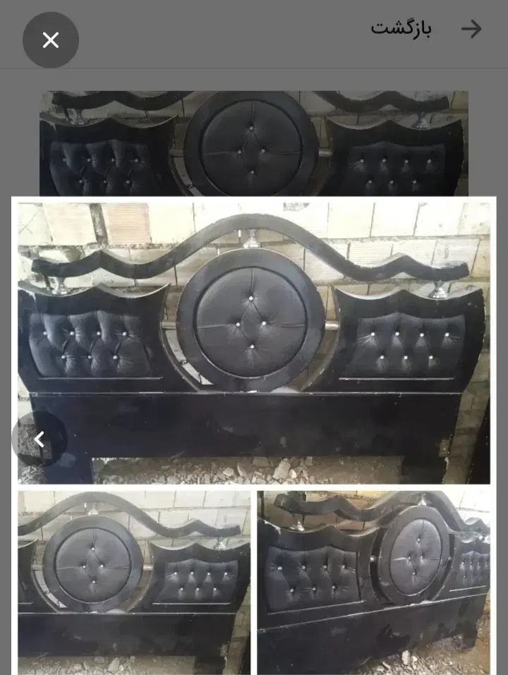 تخت دونفره|تخت و سرویس خواب|قائن, |دیوار