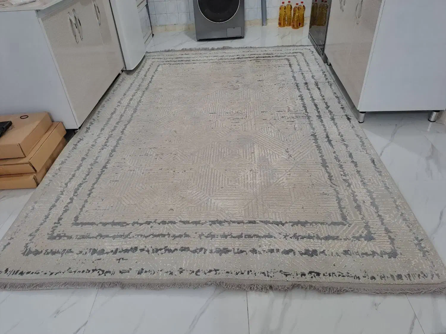 گلیم فرش ۶متری|گلیم، جاجیم، گبه|سرپل ذهاب, |دیوار