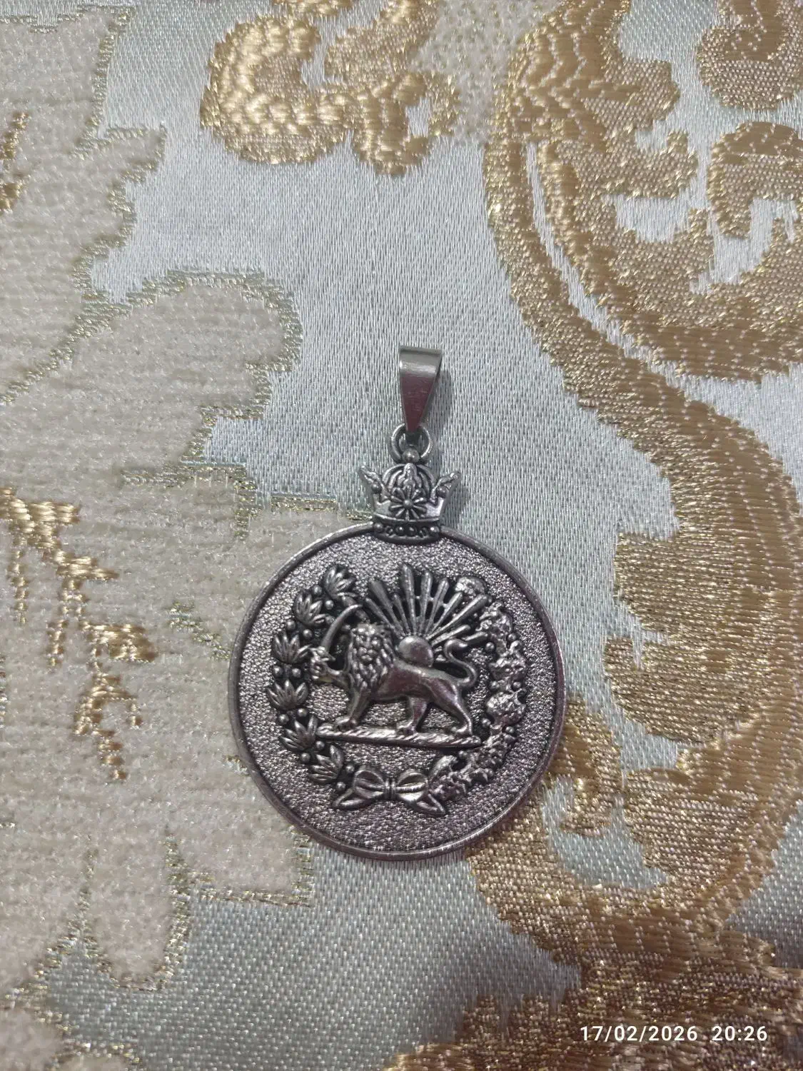 پلاک گردنی|کلکسیون اشیاء عتیقه|کرمانشاه, |دیوار