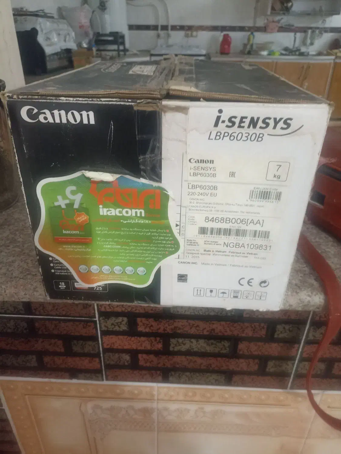 پرینتر لیزری canonمدل i-sensys  LBP6030B|پرینتر، اسکنر، کپی، فکس|جهرم, |دیوار