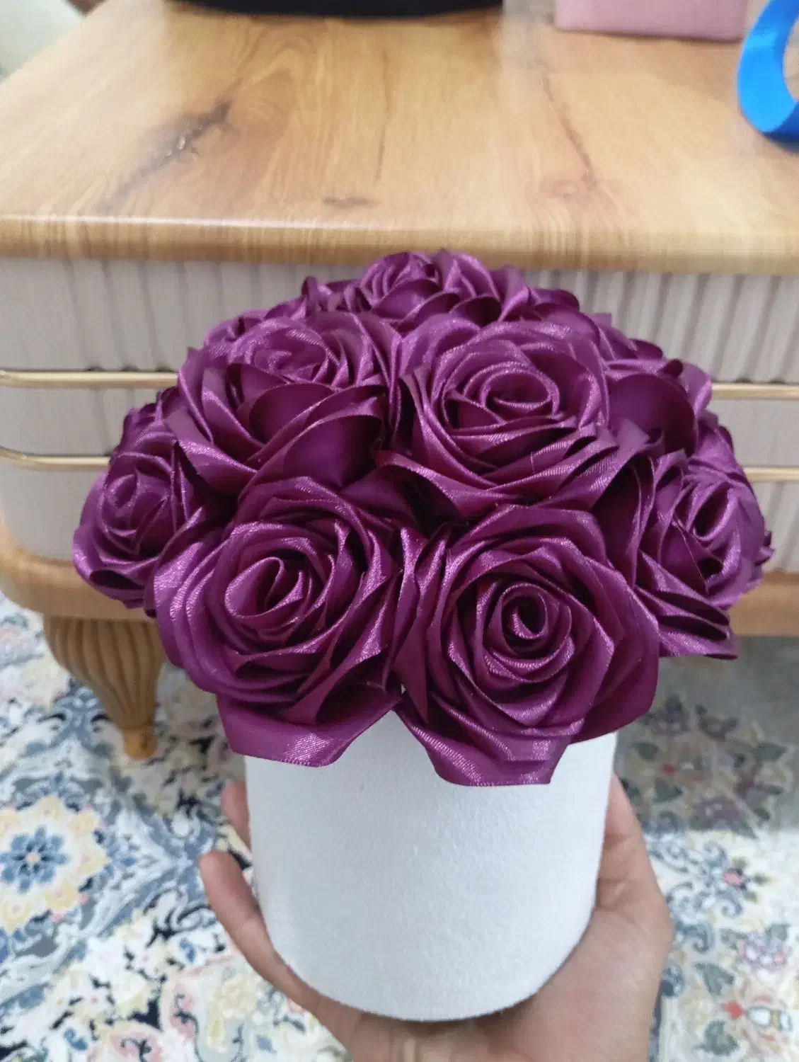 گل ربانی. باکس گل.|گل مصنوعی|خرم‌آباد, |دیوار