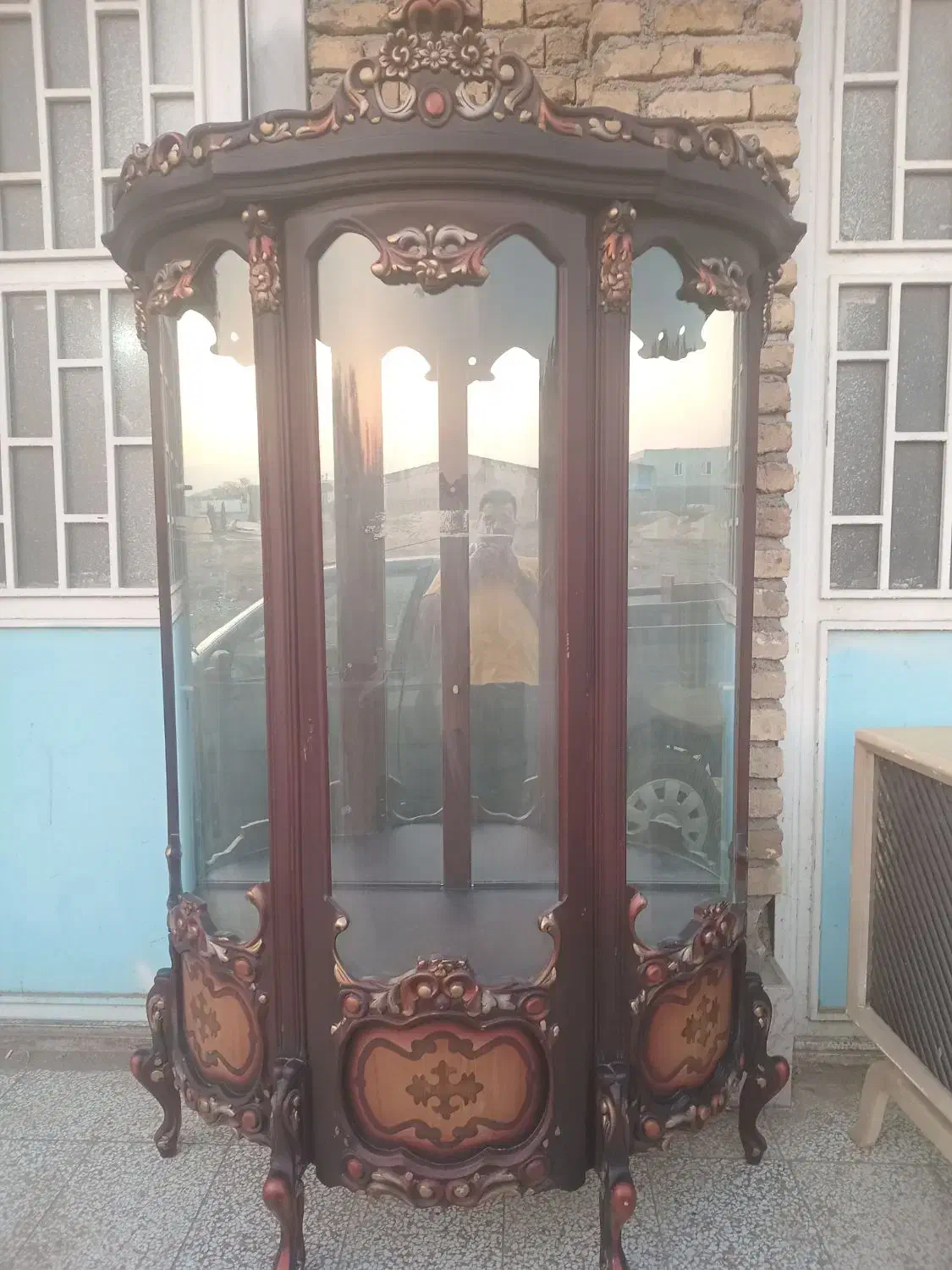 ۲ عدد گنجه چوب راش سالم مرتب|بوفه، ویترین، کنسول|شاندیز, |دیوار