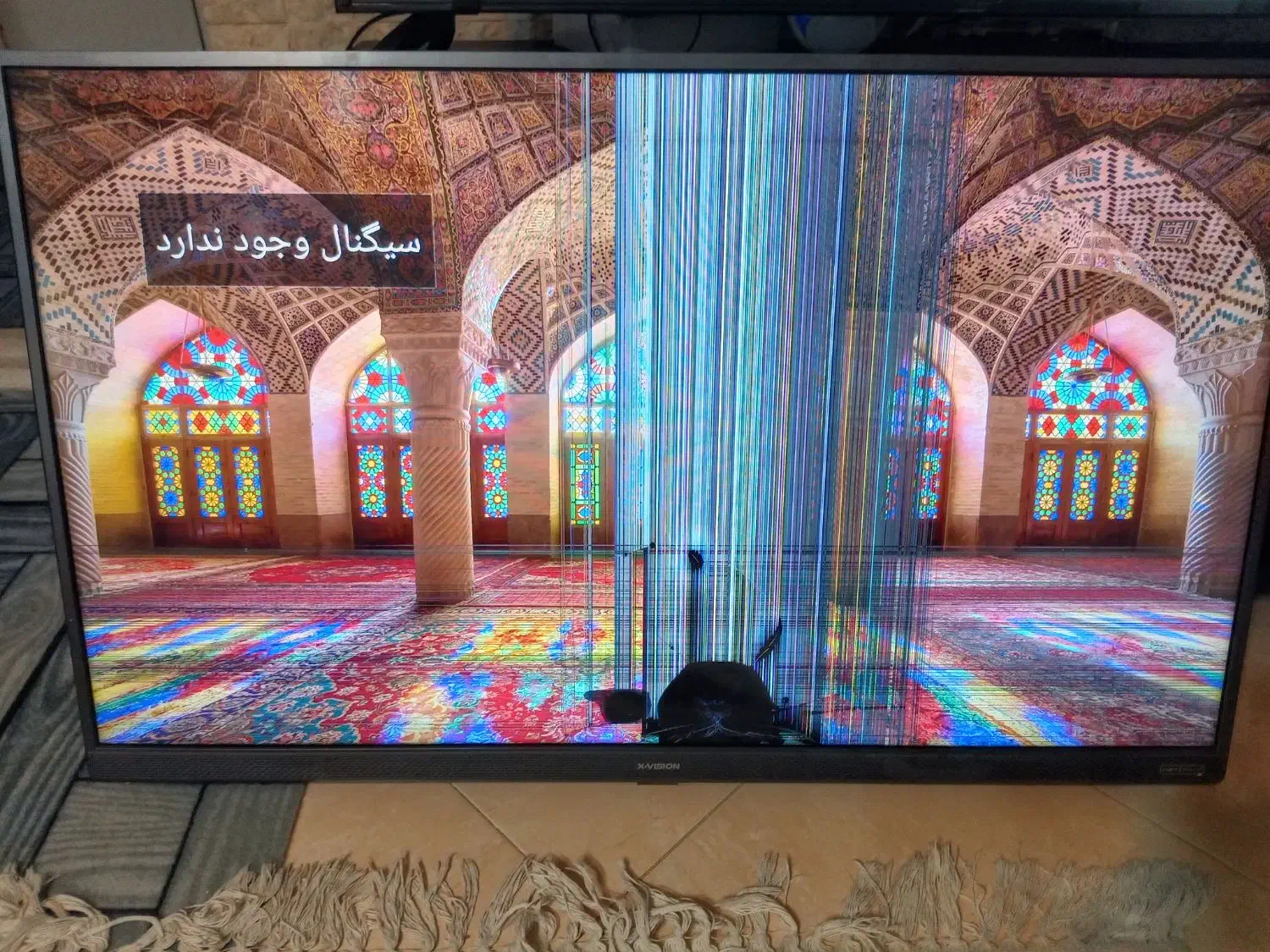 اسمارت ۴۳ اینچ اسمارت ایکس ویژن|تلویزیون و پروژکتور|رودهن, |دیوار