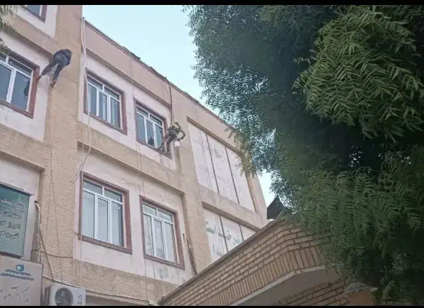 کار در ارتفاع پیچ و رول پلاک عایقبندی|خدمات پیشه و مهارت|بوشهر, |دیوار