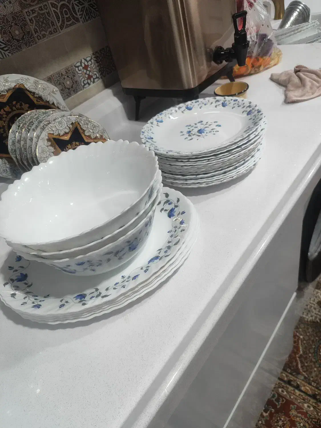 آرکوپال|ظروف سرو و پذیرایی|ننور, |دیوار