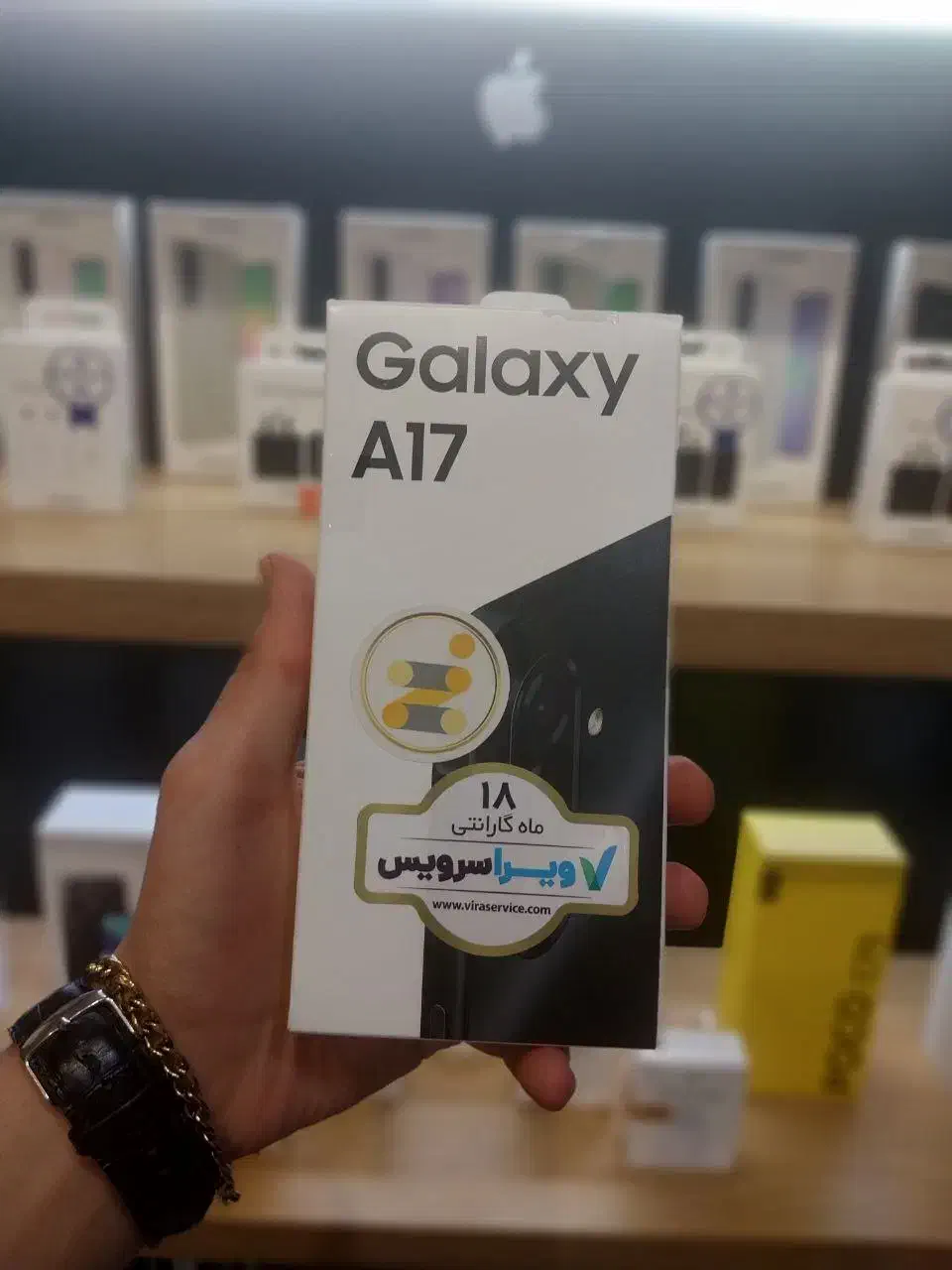 گوشیGalaxy A17 ازدم،چکی،تامین‌اجتماعی|موبایل|کرج, عظیمیه|دیوار