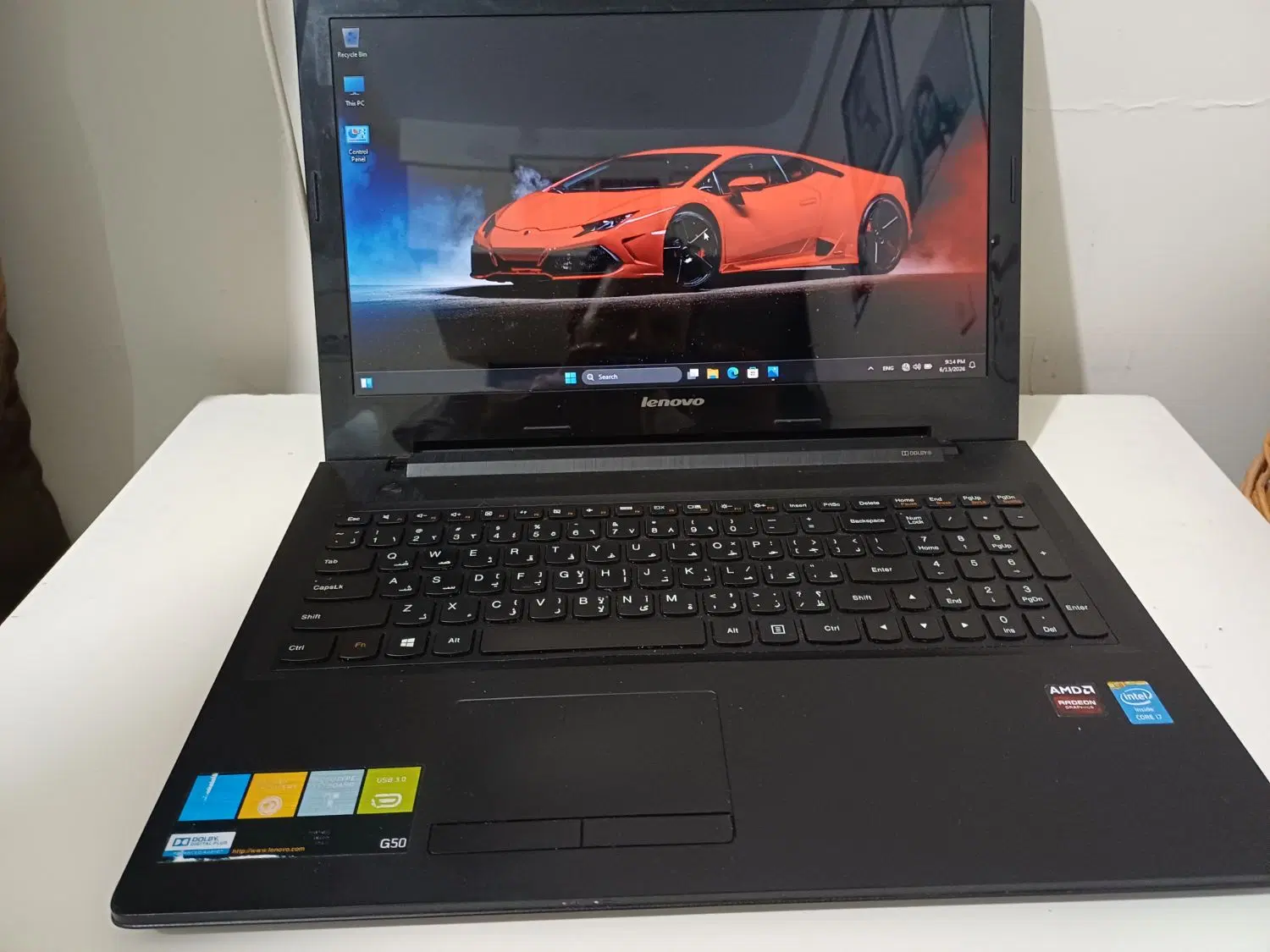 لپتاپ لنوو core i7 با رم ۸ و گرافیک مجزا|رایانه همراه|تهران, افسریه شمالی|دیوار