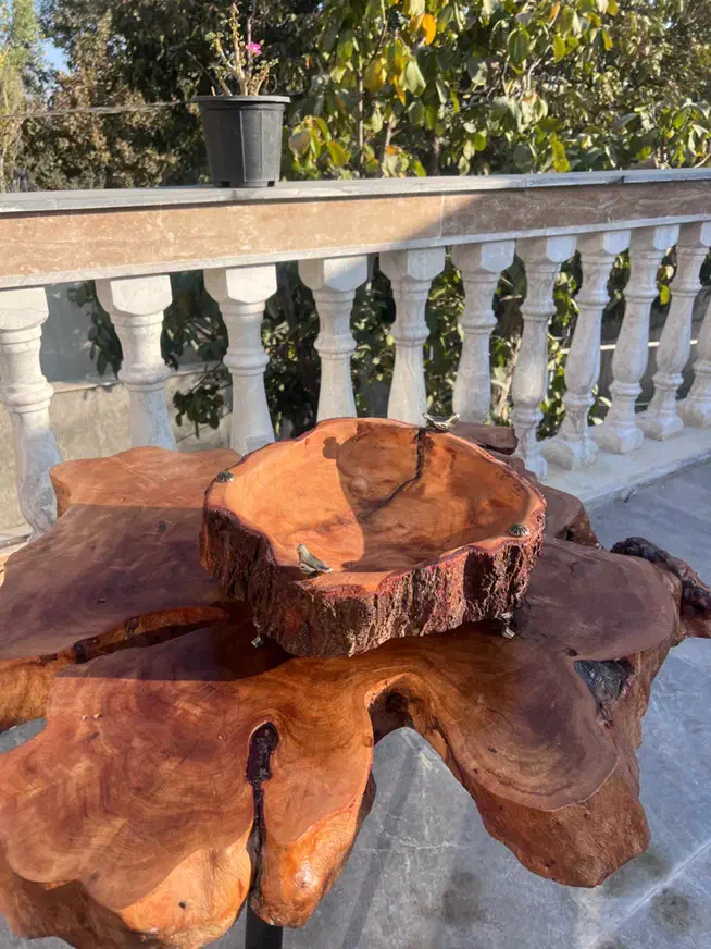 ظرف میوه چوب توسکا|ظروف سرو و پذیرایی|چهارباغ, |دیوار