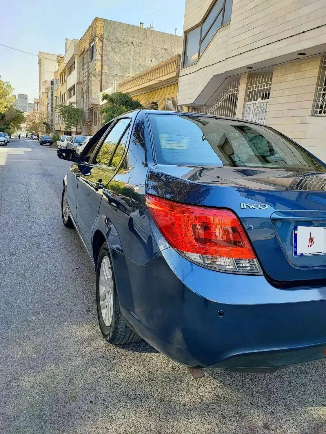 باسلام دنا تیپ دو مدل 96 استسنایی درخد سرمه ای|خودرو سواری و وانت|مشهد, هنرستان|دیوار