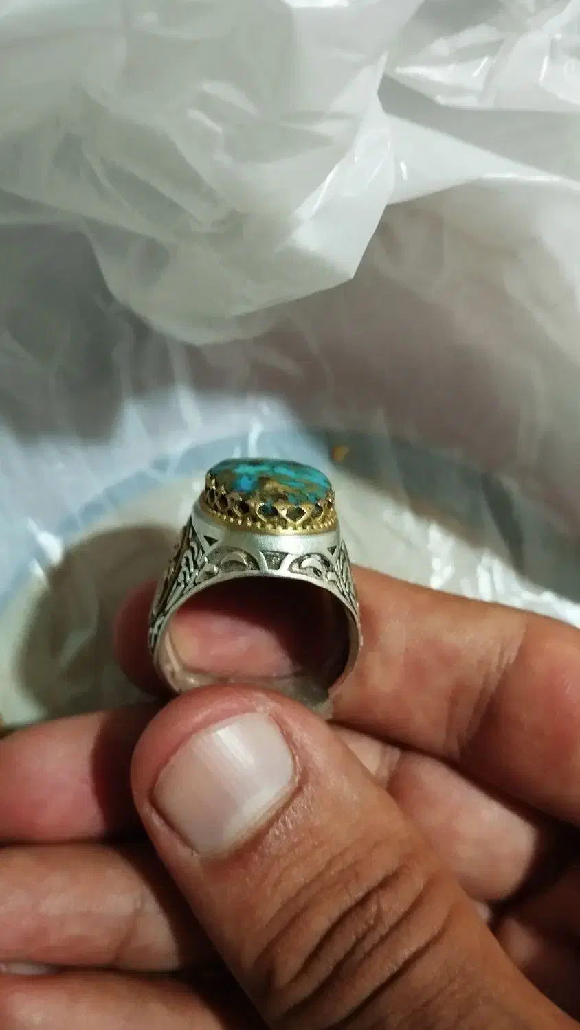 انگشتر نقره مردانه|جواهرات|سراوان, |دیوار