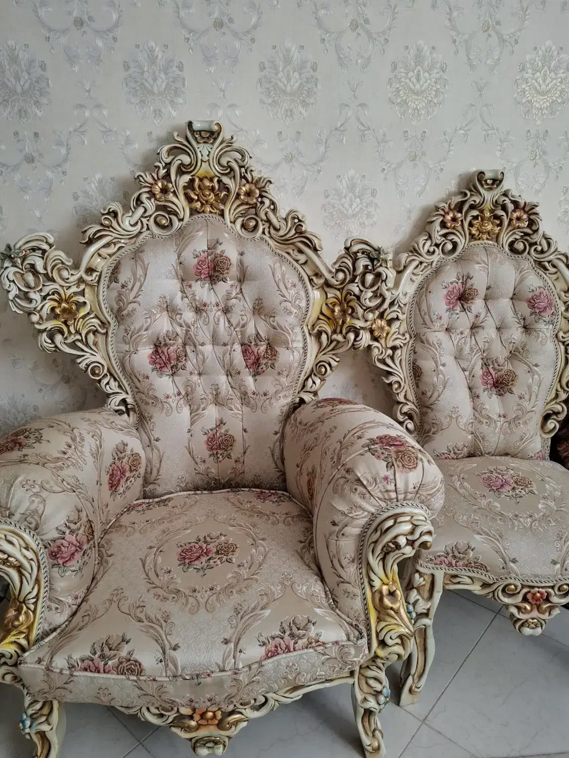 مبل سلطنتی|مبلمان خانگی و میز عسلی|مشهد, سرافرازان|دیوار