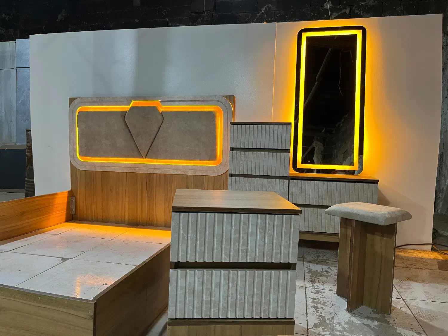 سرویس خواب دونفره الماس|تخت و سرویس خواب|تهران, خلازیر|دیوار