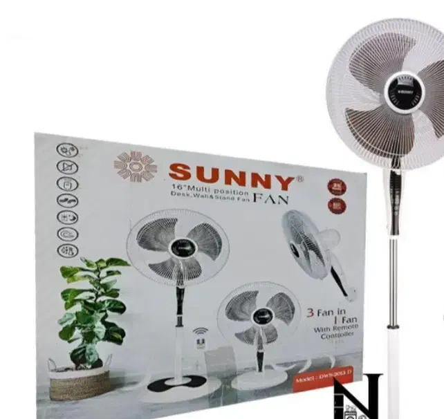 پنکه  ۳ کاره مارک سانی پایه بلند|پنکه و تصفیه‌کنندهٔ هوا|صدرا-فارس, فاز ۱|دیوار