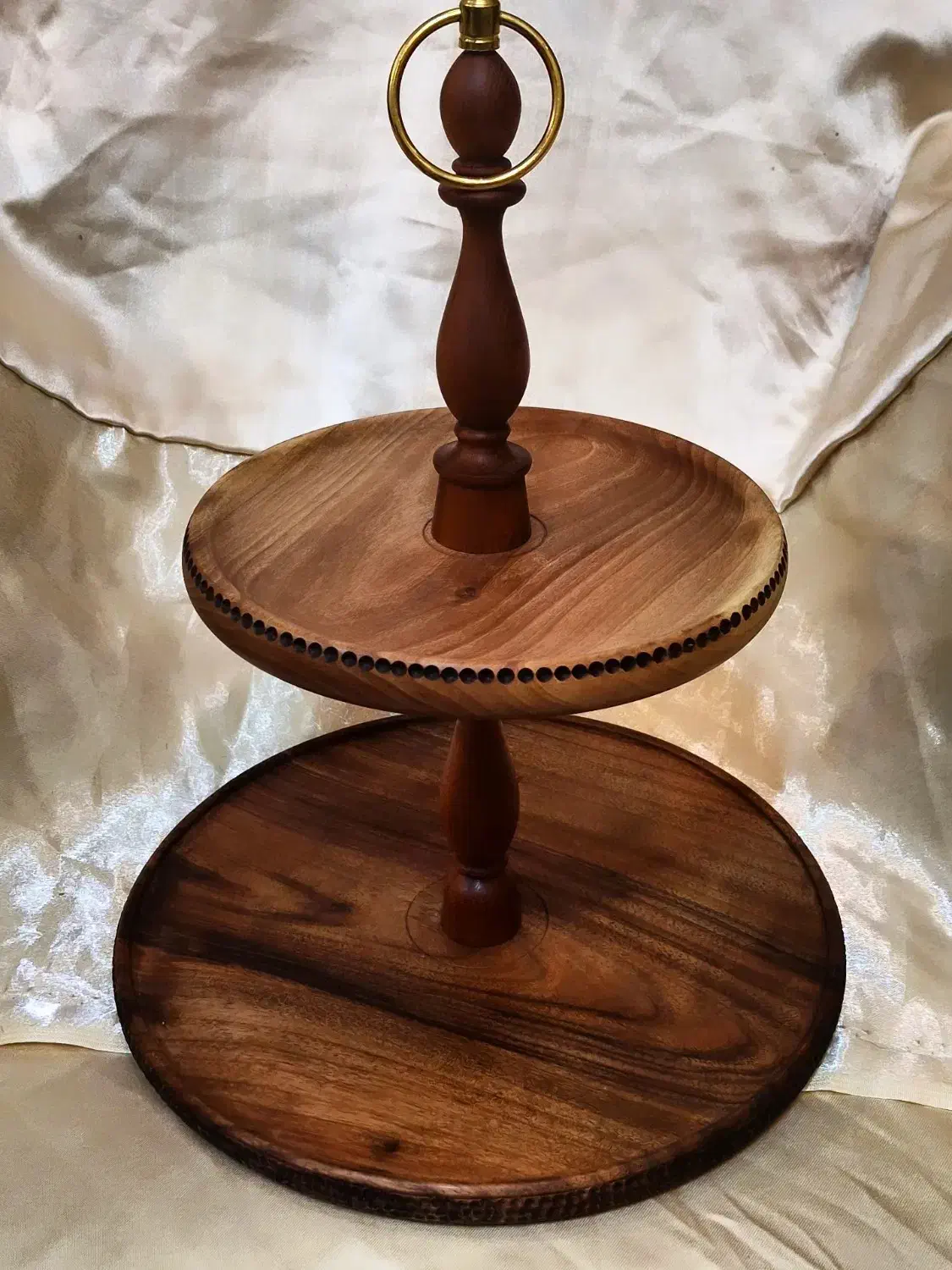 ظروف و سرویس های چوبی دستساز مناسب جهیزیه و کادو|صنایع دستی و سایر لوازم تزئینی|یزد, |دیوار