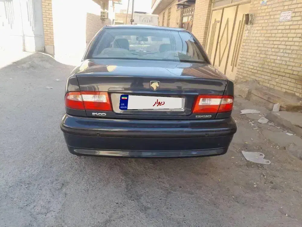 سمند LXEF7 مدل ۹۶ آبی متالیک|خودرو سواری و وانت|شوشتر, |دیوار