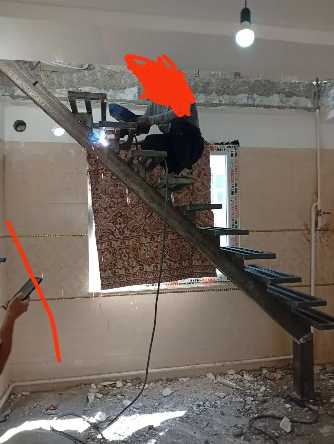 جوشکاری و نقاشی|خدمات پیشه و مهارت|اردبیل, |دیوار