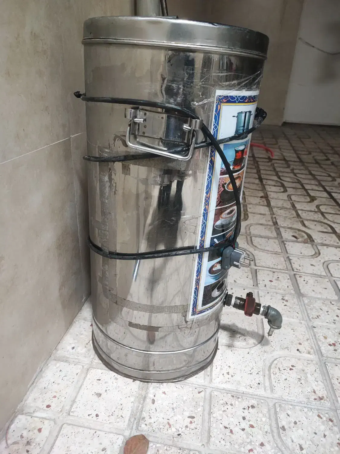 سماوربرقی بزرگ|سماور، چای‌ساز، قهوه‌ساز|کرمانشاه, |دیوار