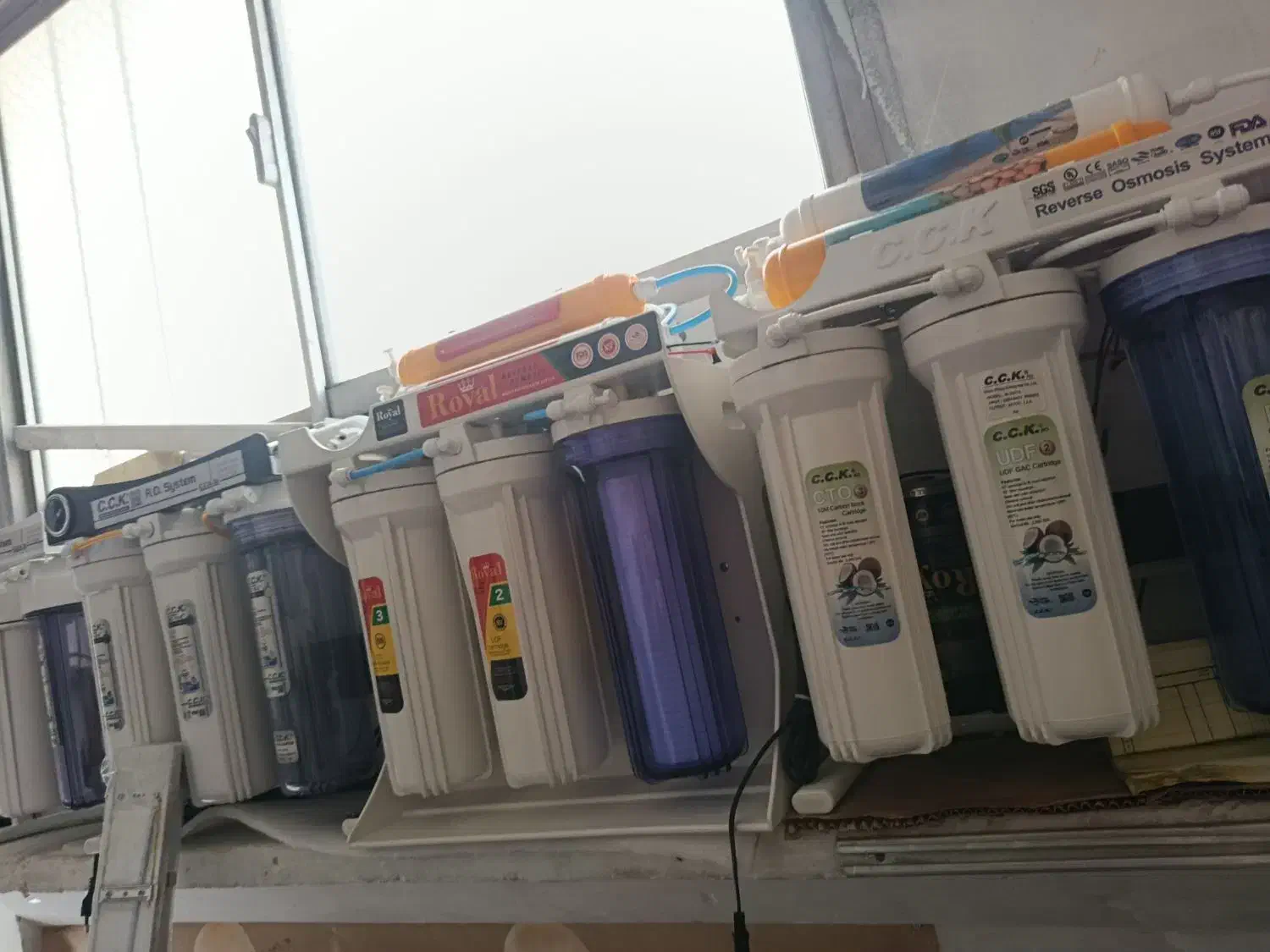 فروش اقساطی دستگاه آب شیرین خانگی با بهترین برند|آب‌سردکن و تصفیه آب|قم, مسجد امام حسن|دیوار