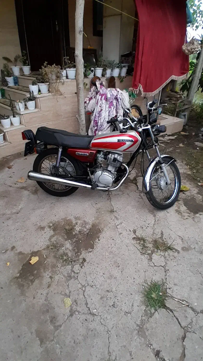 موتور  هوندا  مزایده|موتورسیکلت|آستانه اشرفیه, |دیوار