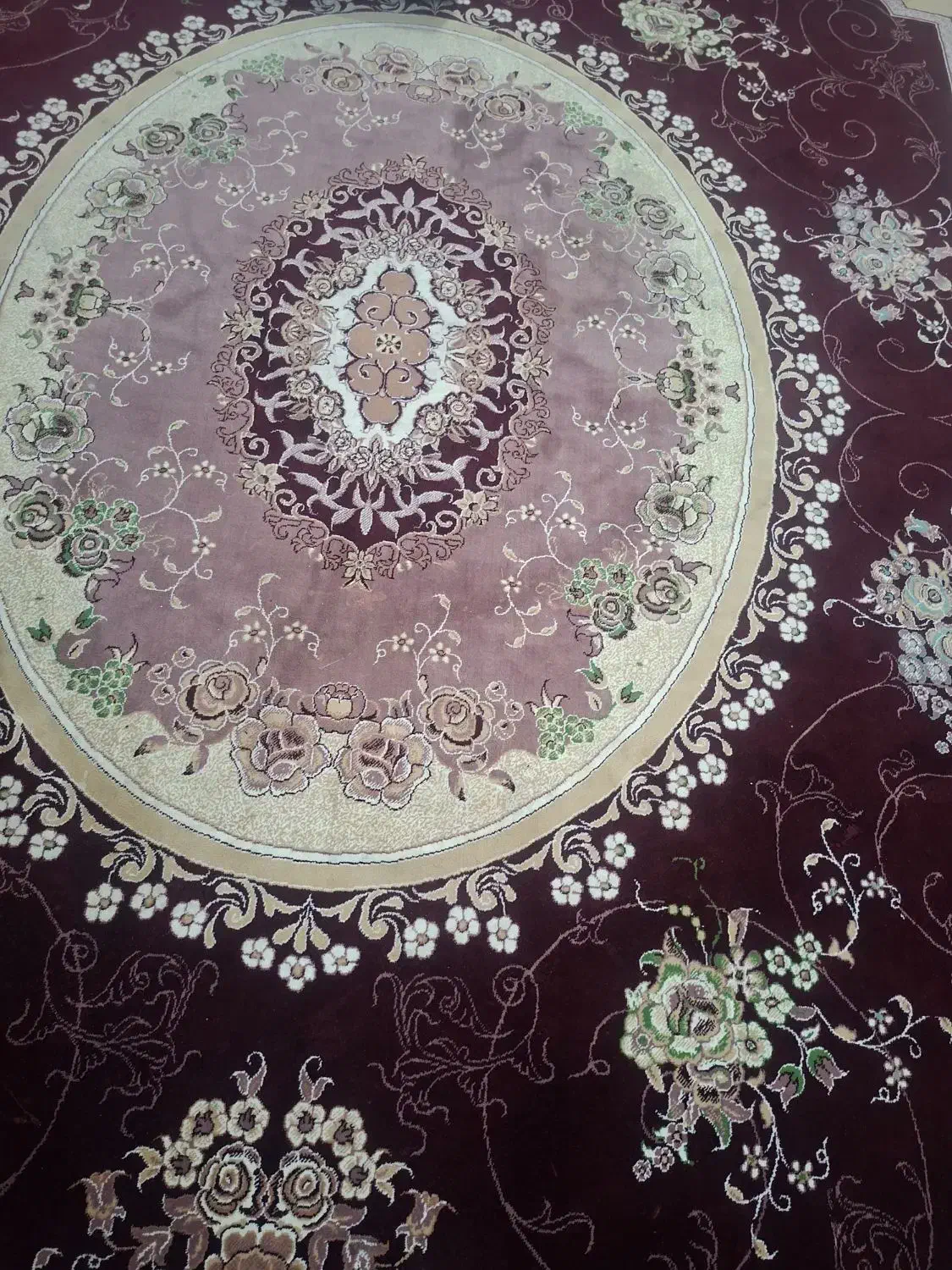 فرش زرشکی در حد نو|فرش|میناب, |دیوار