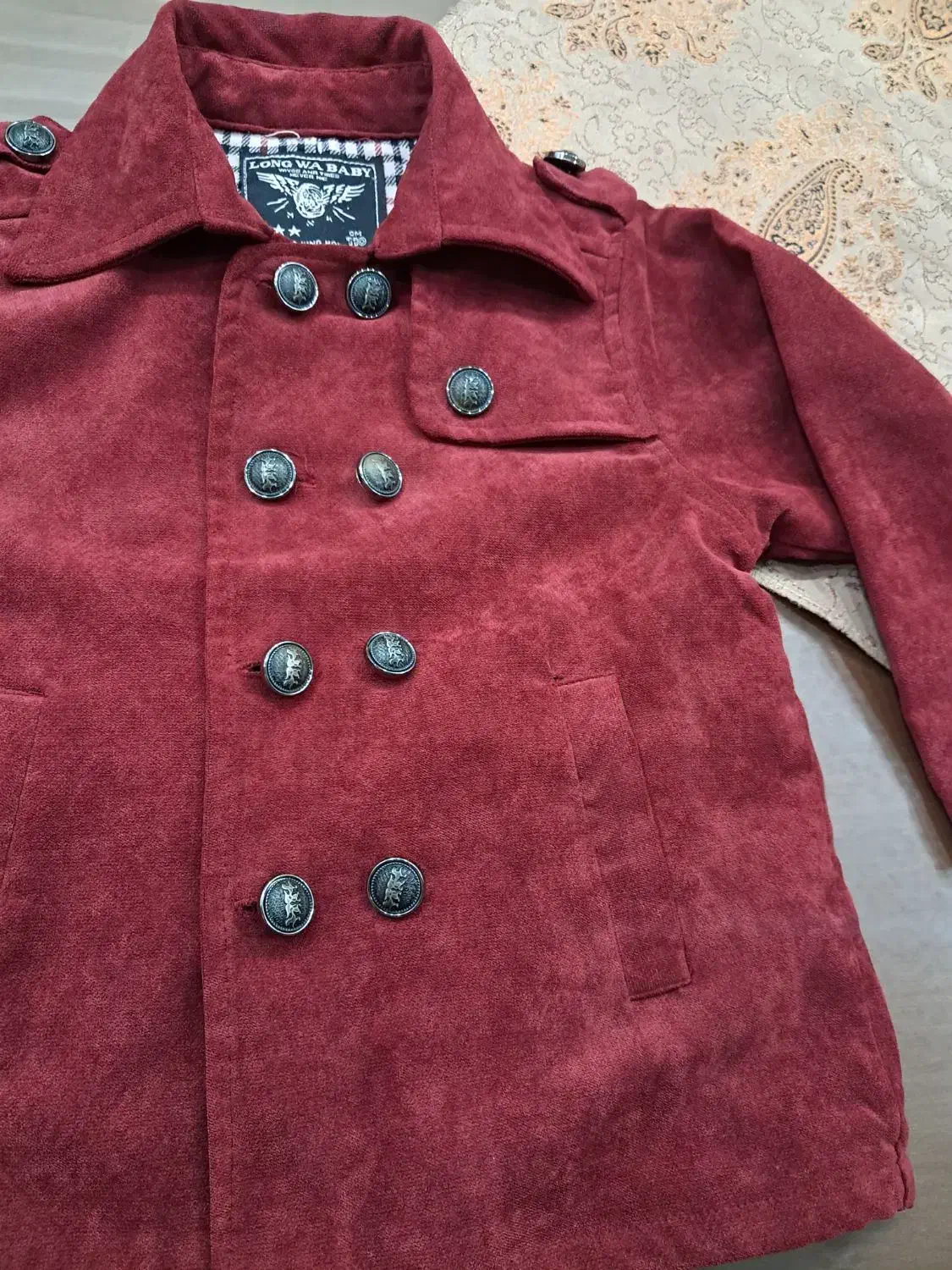 بارانی مخمل بچه گانه|کفش و لباس بچه|اردبیل, |دیوار