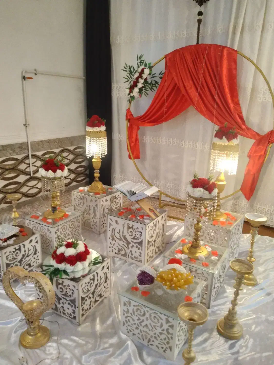 کرایه سفره عقد وحنا بندون|خدمات پذیرایی، مراسم|سوسنگرد, |دیوار