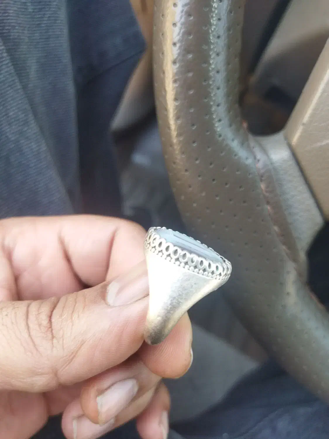 انگشتر نقره|جواهرات|دورود, |دیوار