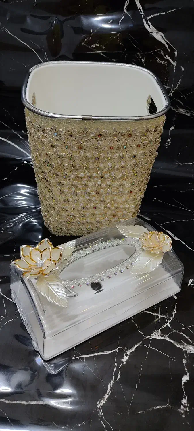 سطل و جا دستمال کاغذی|صنایع دستی و سایر لوازم تزئینی|جهرم, |دیوار