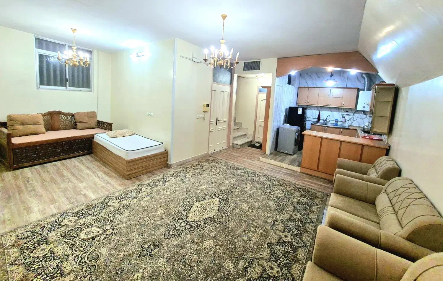 سوییت روزانه،ماهیانه نزدیک پل خواجو نقش جهان ۳۳پل|اجارهٔ کوتاه‌مدت آپارتمان و سوئیت|اصفهان, باغ کاران|دیوار