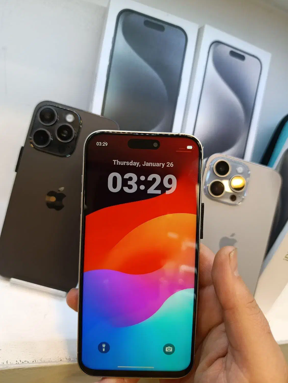 گوشی طرح آیفون 15پرومکس سوپر فول کپی سفارش امارات|موبایل|تهران, نازی‌آباد|دیوار