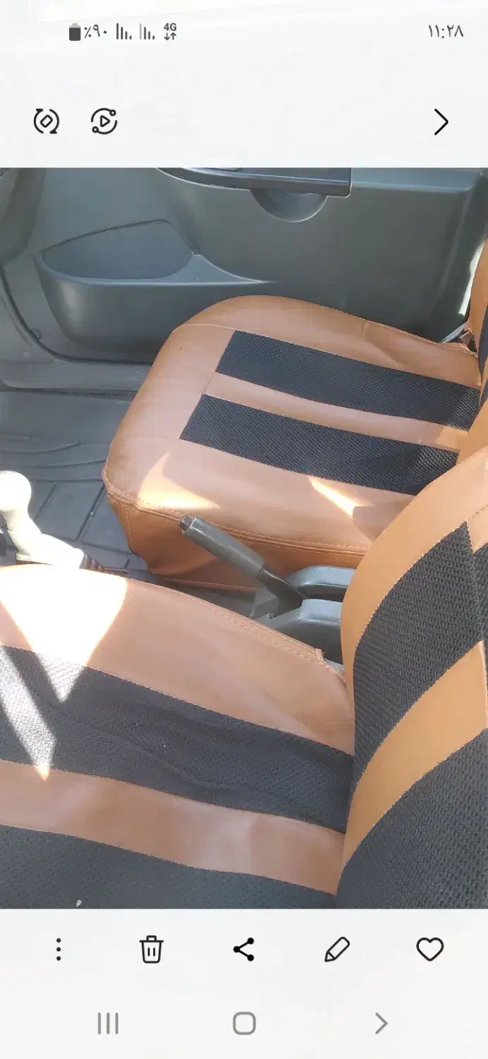 پراید۸۷بژ|خودرو سواری و وانت|تاکستان, |دیوار