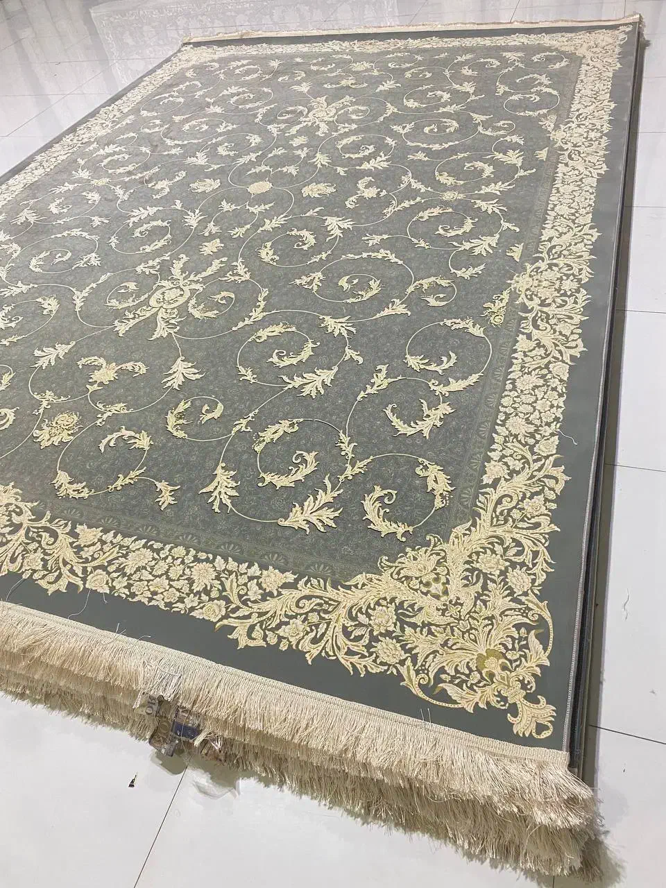 فرش 1500شانه تراکم 4500 اصل قیمت استثنایی|فرش|آران و بیدگل, |دیوار