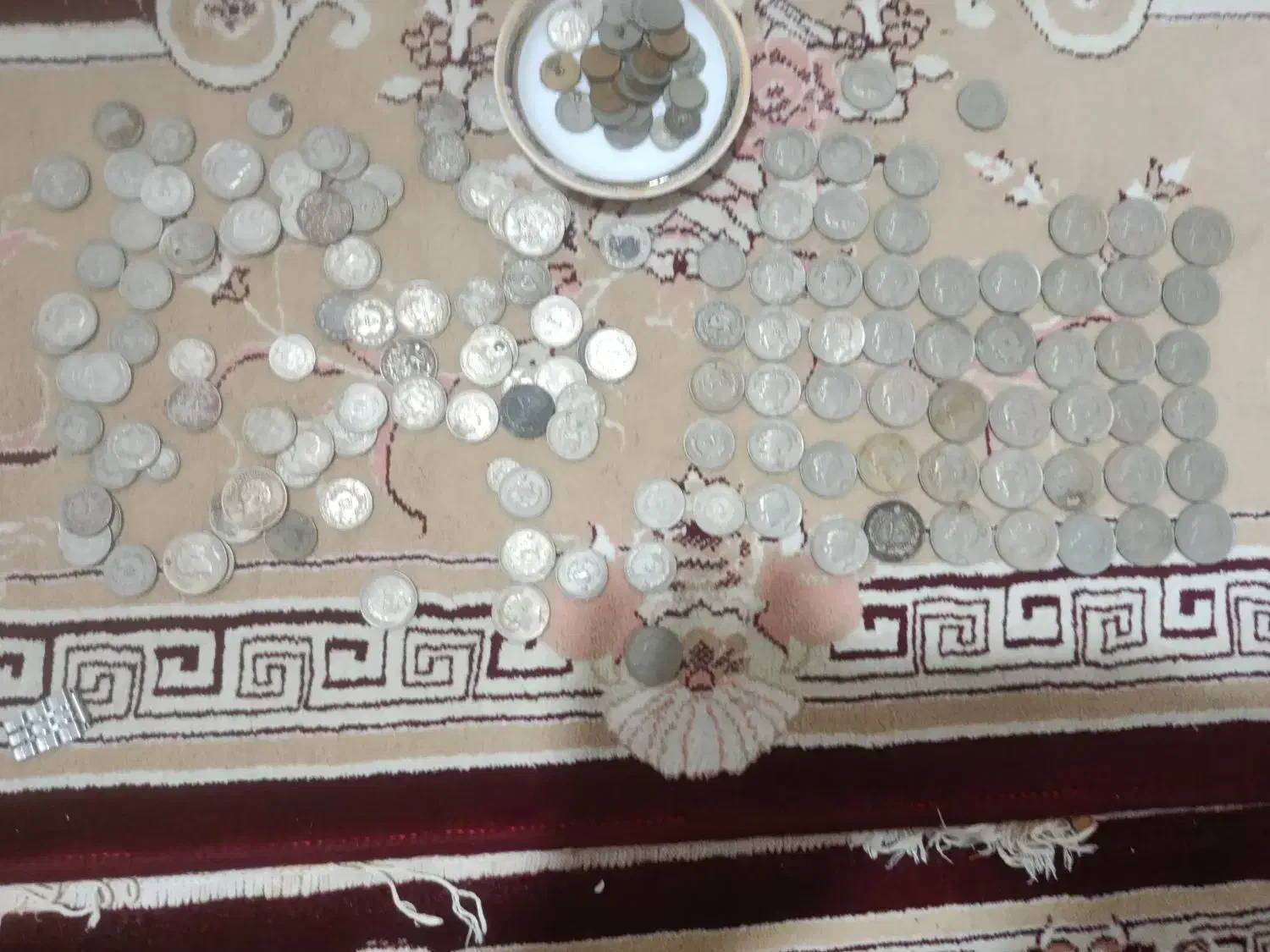 سکه بیست  .ده. .پنج  . دو و یک ریالی محمد رضا شاه|کلکسیون سکه، تمبر، اسکناس|محمدیه-قزوین, |دیوار
