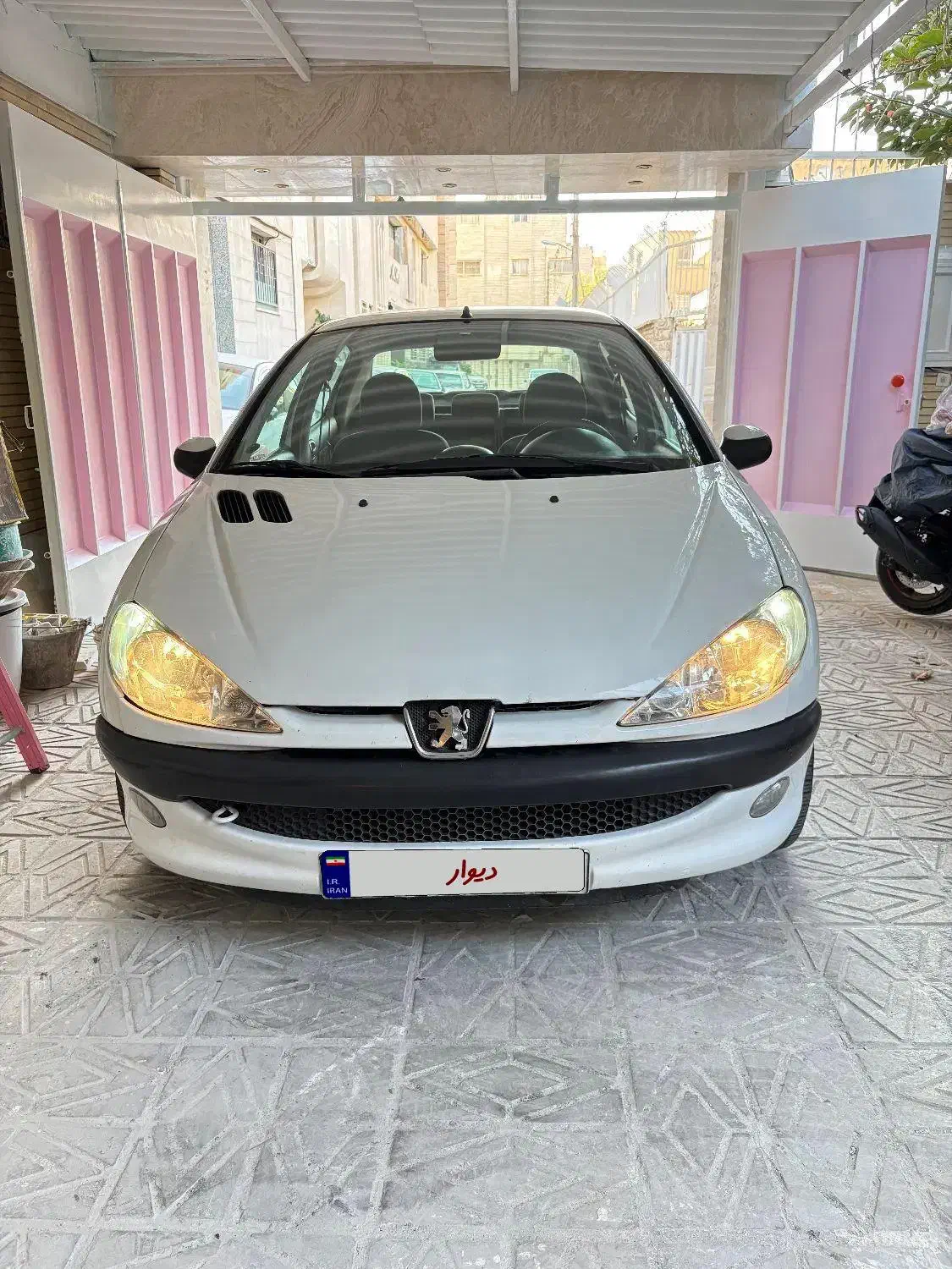 ۲۰۶ sd مدل ۹۶  v8|خودرو سواری و وانت|اصفهان, خانه اصفهان|دیوار