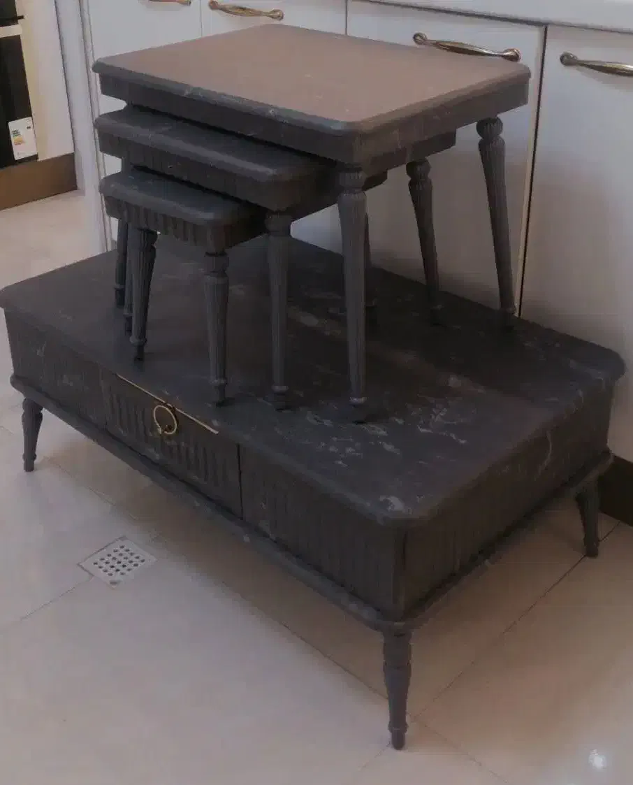 میز جلو مبلی ۴ تیکه ارسال رایگان پرداخت درب منزل|مبلمان خانگی و میز عسلی|چناران, |دیوار