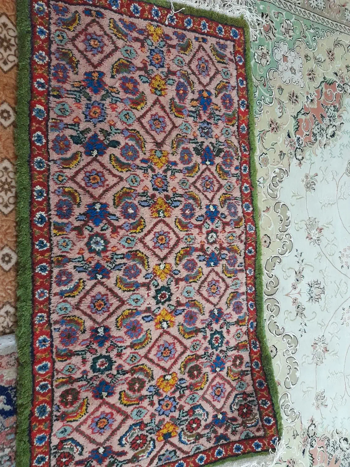 فرش دستبافت پانخورده|فرش|اراک, |دیوار