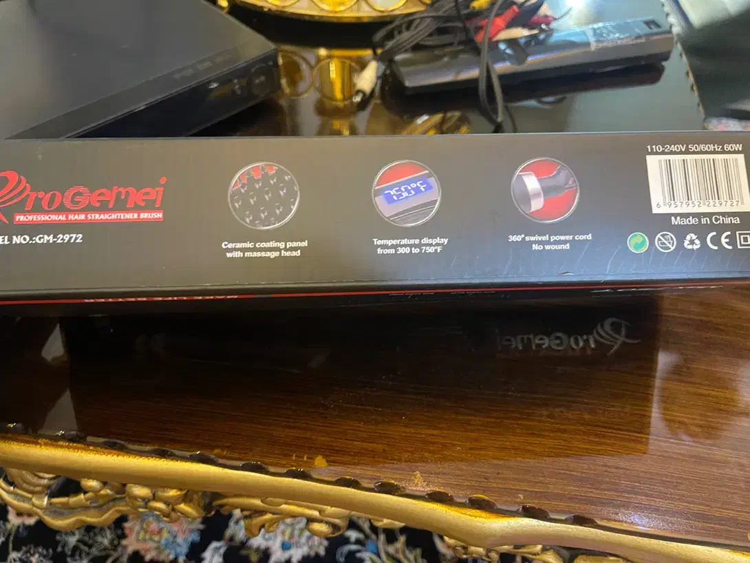 شانه حرارتی کاملا نو و آکبند progemei|آرایشی، بهداشتی، درمانی|قدس, شهرقدس|دیوار