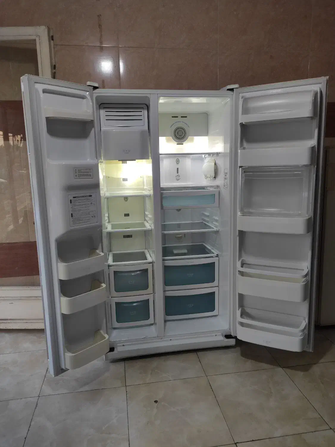 یخچال ساید بای ساید اسنوا در حد|یخچال و فریزر|اسلام‌شهر, شهرک سالور|دیوار